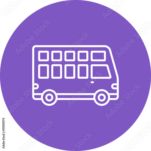 Double Decker Icon