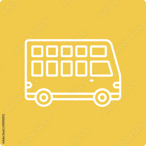 Double Decker Icon