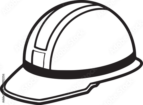 Labor Helmet Icon icon Vector Illustration - Safety Equipment Symbol for Construction Logo, helmet Background, and Texture (EPS 10 photo