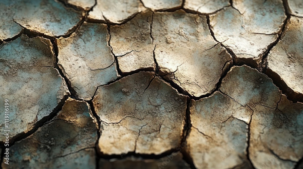 Cracked Dry Earth Texture Rugged Natural Patterns Hyper-Realistic Background Environmental Themes Cracked Dry Earth Texture Rugged Natural Patterns Hyper-Realistic Background Environmental Themes