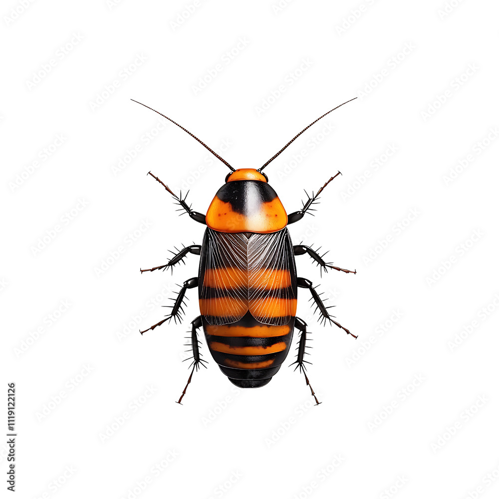 Colorful Insect on Black Background Colorful Insect on Black Background