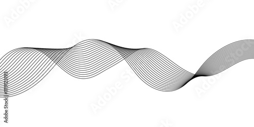 Abstract wave element for design. Digital frequency track equalizer,abstract background with business lines.