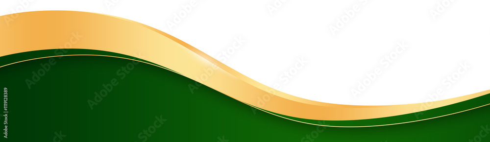 Green and Gold Footer Wave Banner
Green and Gold Footer Wave Banner