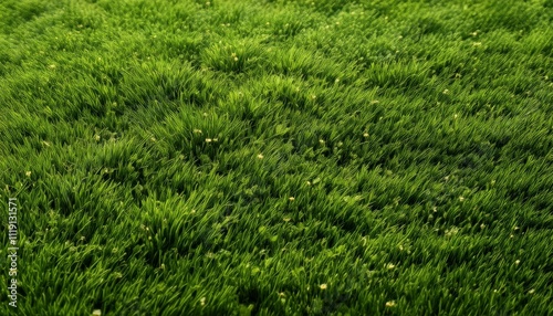 top view flat lay grass field