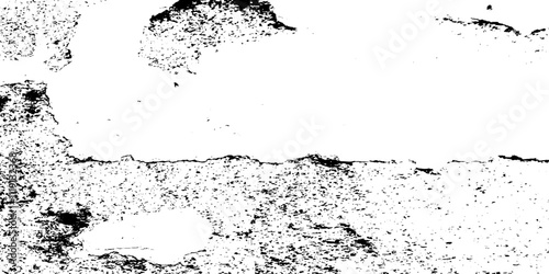 Grunge black and white crack rusty surface overlay sketch damaged dot wall scratch aged stain texture. distress dirty old splatter rough grunge wall messy background.