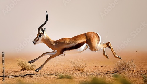 antelope in the desert