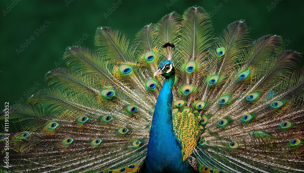 Obraz premium peacock feather and feathers