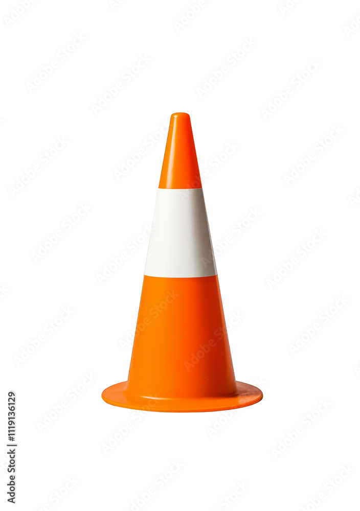 traffic cone isolated on white traffic cone isolated on white