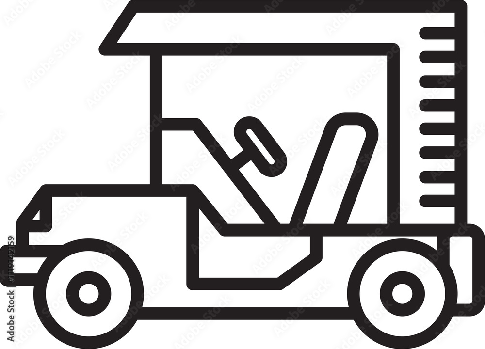 Car Icon Line Illustration
Car Icon Line Illustration
