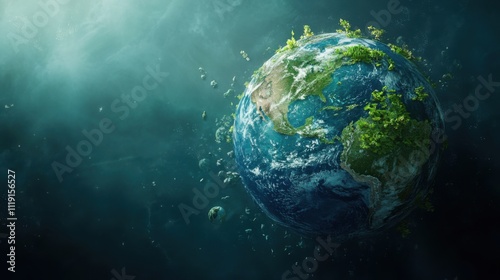 2025 Environmental Milestones: Green Recycling, Water, and Earth Day Concepts