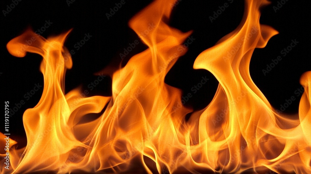 Fiery Abstract Flames Burning Texture Background for Design Fiery Abstract Flames Burning Texture Background for Design