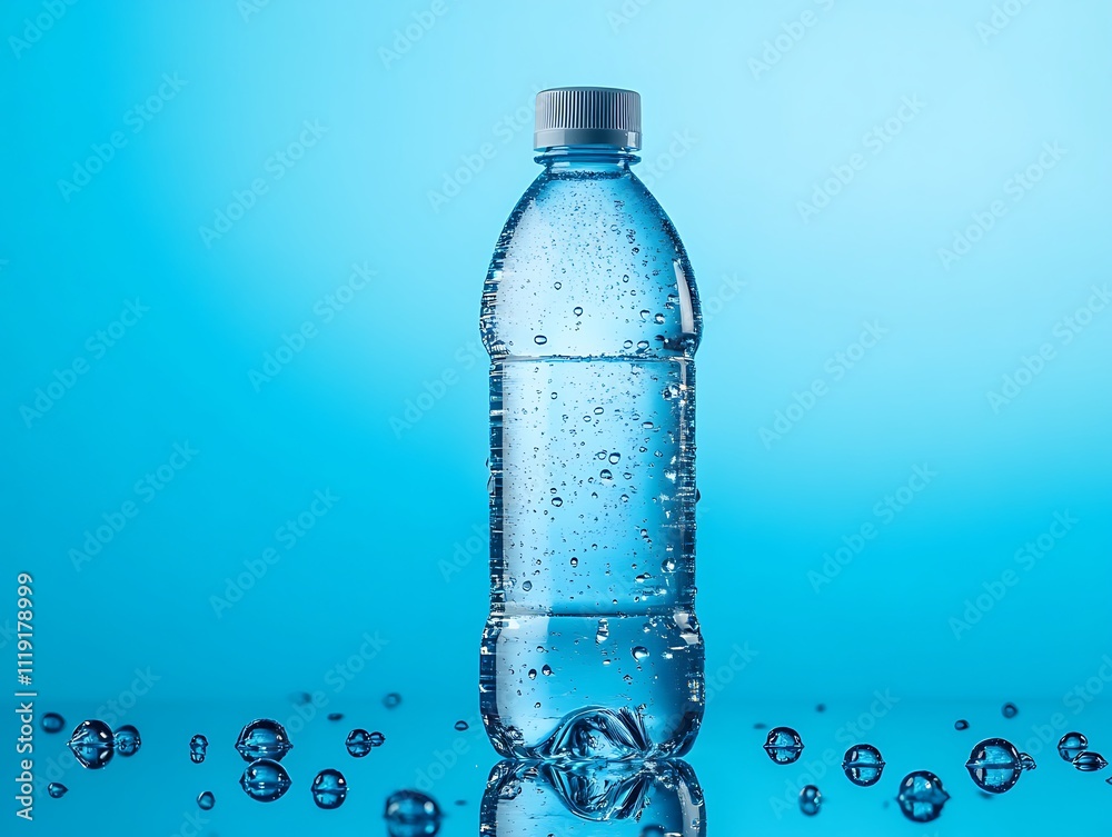 Pure Hydration: A Crystal Clear Bottle of Fresh Water Pure Hydration: A Crystal Clear Bottle of Fresh Water