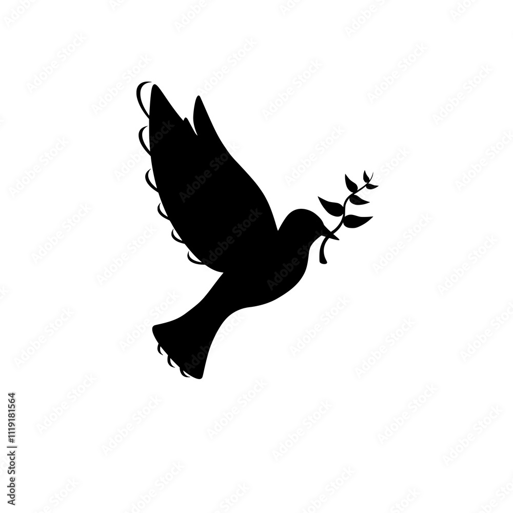 Obraz premium illustration of a flying bird