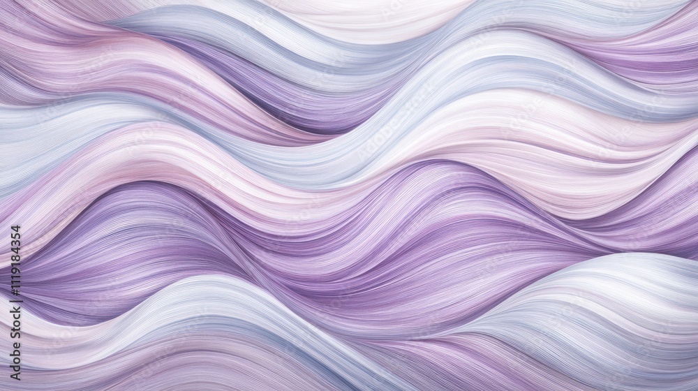 Abstract wavy pattern in soft pastel colors, evoking a sense of calm and fluidity. Abstract wavy pattern in soft pastel colors, evoking a sense of calm and fluidity.