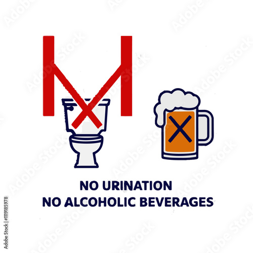 no urination sign