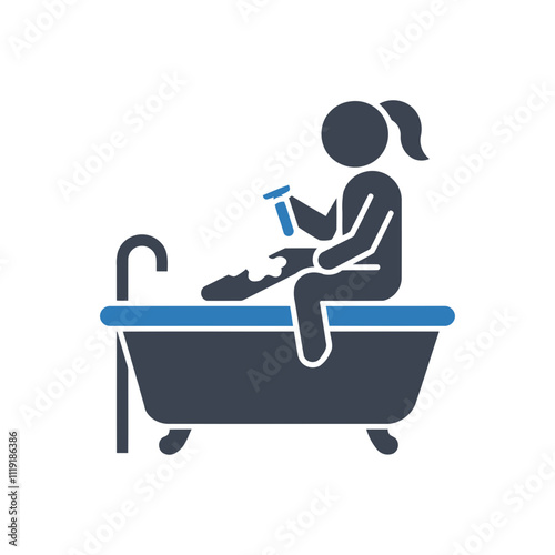 Bath Shaving Scene icon