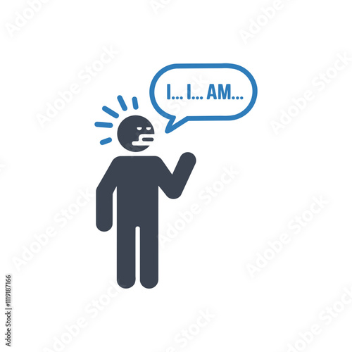 Stuttering Speech icon