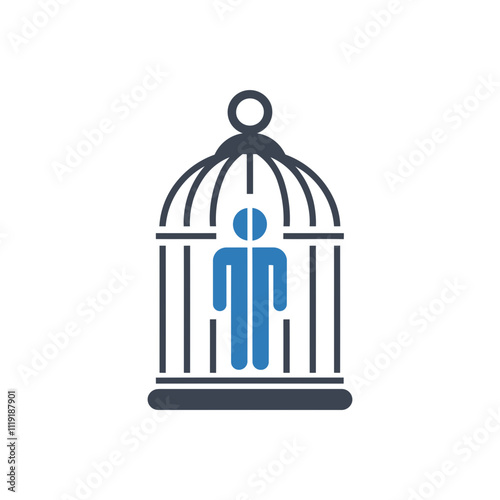 Trapped Figure Cage icon
