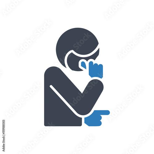 Coughing Person icon