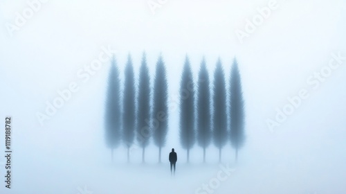 Solitude in the Misty Woods Festival of Unmentionable Thoughts, Christmas, Halloween photo