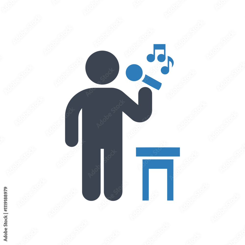 Karaoke Performance Stand icon Karaoke Performance Stand icon