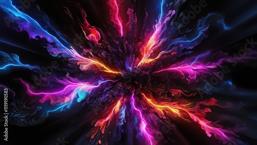 abstract fractal background