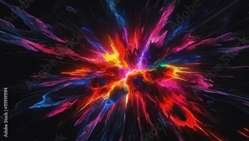 abstract background with lights