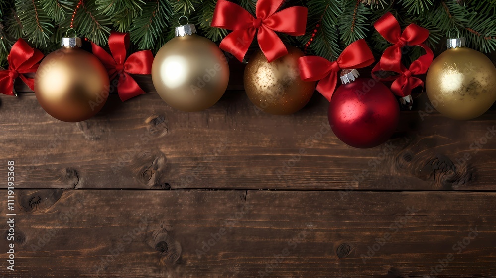 Christmas decoration wooden background art Christmas decoration wooden background art