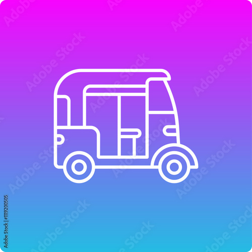 Rickshaw Icon