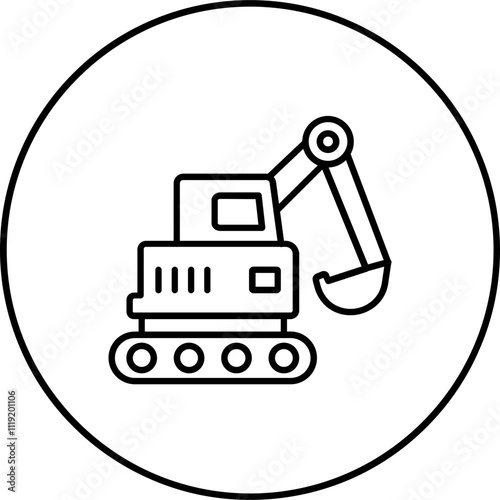 Excavator Icon
