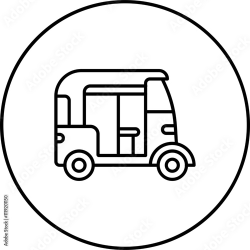 Rickshaw Icon