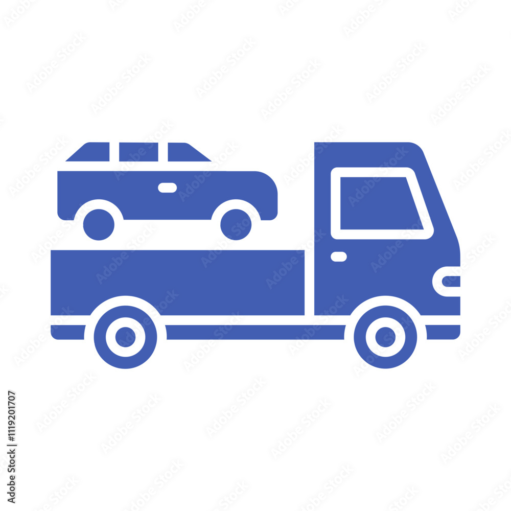 Car Towing Icon Car Towing Icon