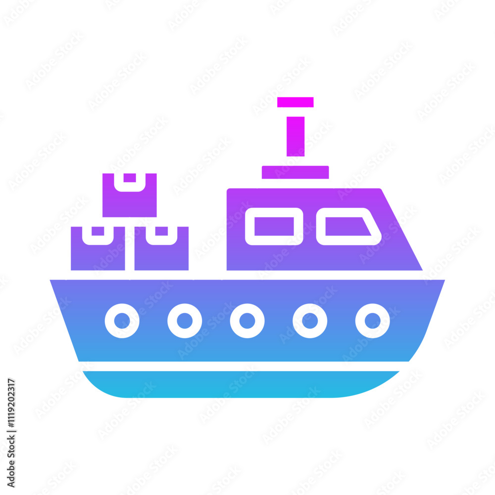 Cargo Ship Icon
