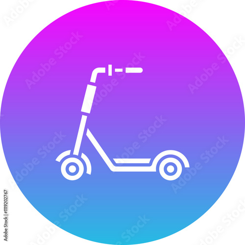 Kick Scooter Icon