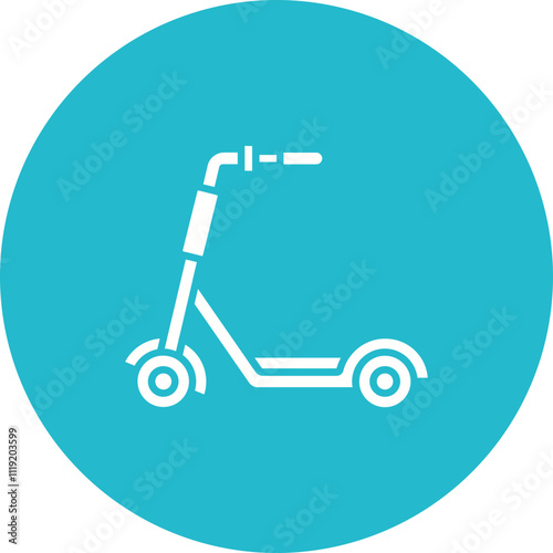 Kick Scooter Icon