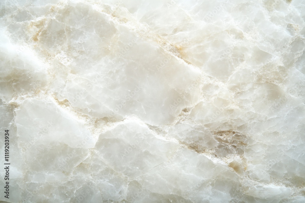 Beautiful white stone with soft patterns and textures showcasing natural crystalline features and light reflections Beautiful white stone with soft patterns and textures showcasing natural crystalline features and light reflections