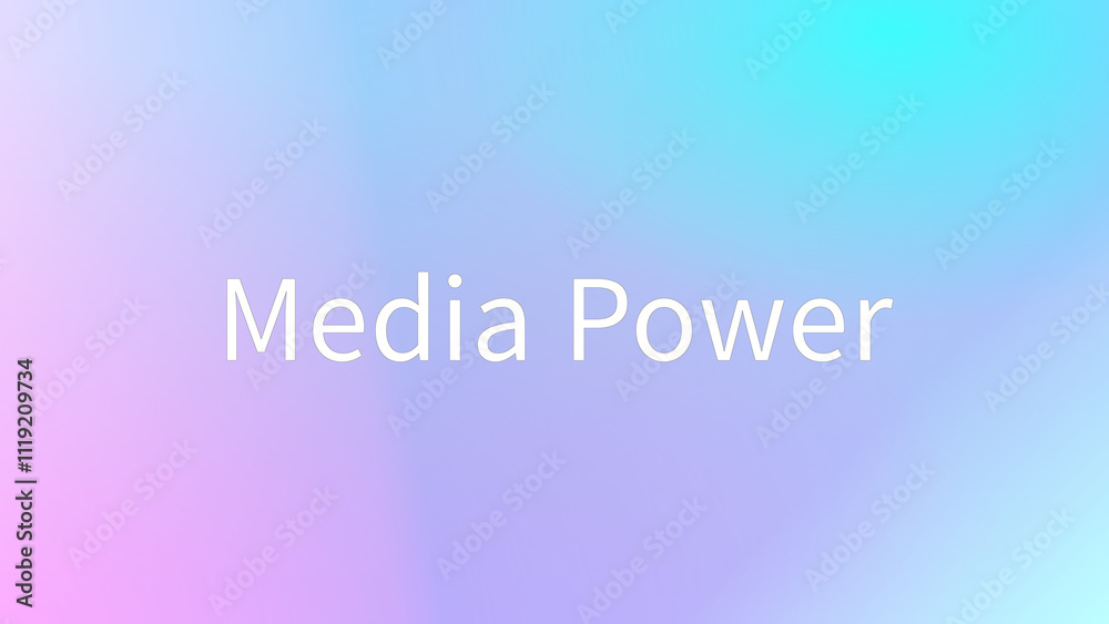 Media Power のグラデーション背景イラストイラスト Media Power のグラデーション背景イラストイラスト