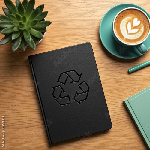eco-friendly notebook made from recycled materials