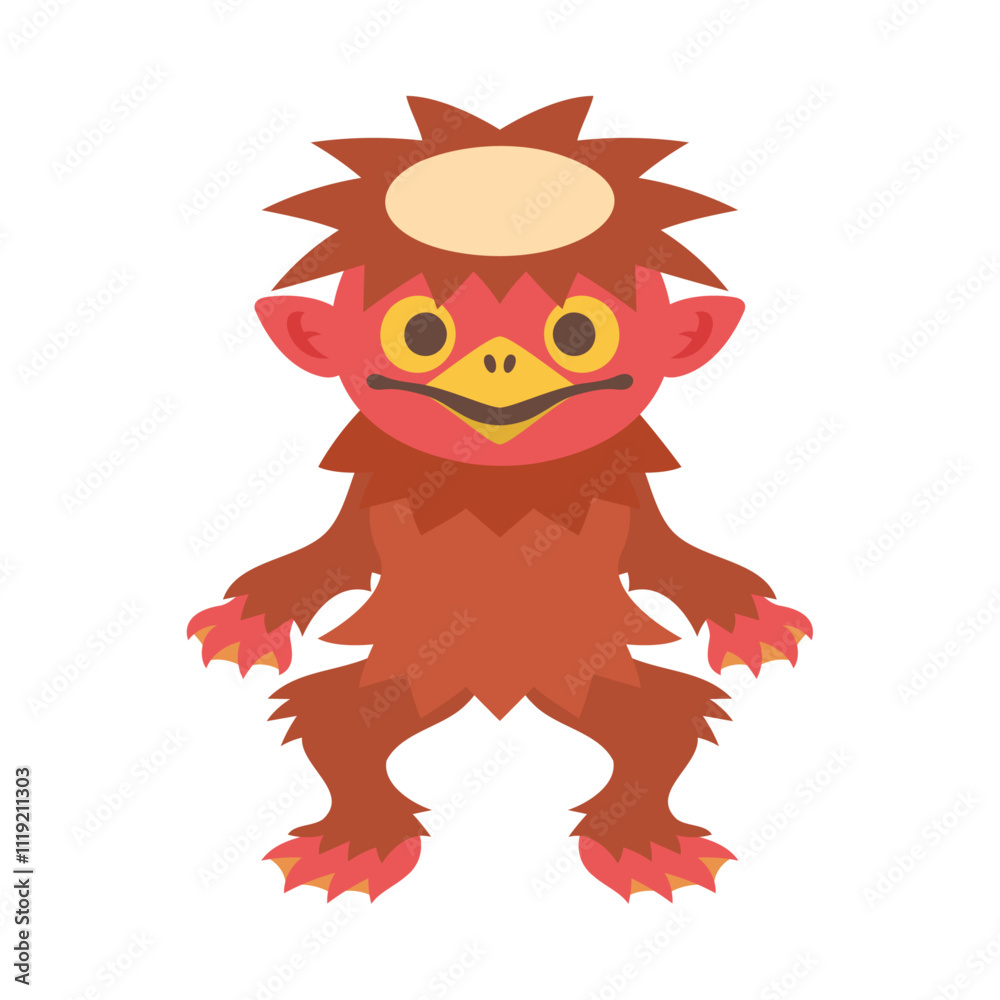 赤い河童。フラットなベクターイラスト。
Red kappa (water imp). Flat vector illustration. 赤い河童。フラットなベクターイラスト。
Red kappa (water imp). Flat vector illustration.
