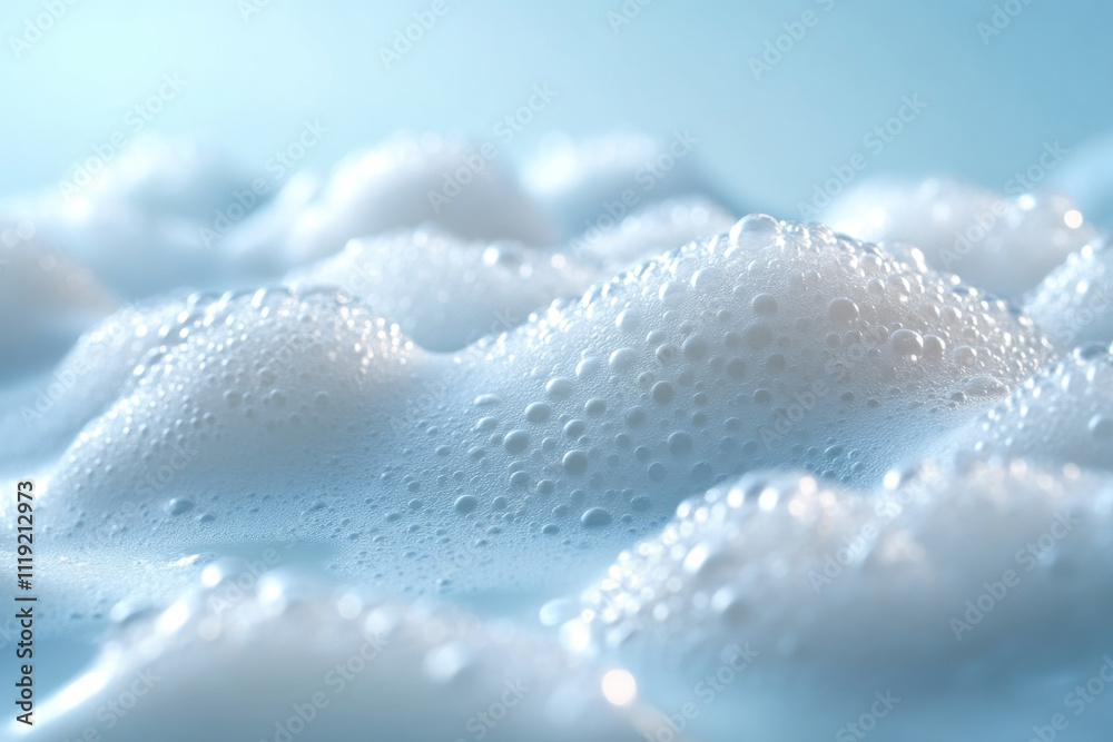 Close-up of white soap foam bubbles texture. Close-up of white soap foam bubbles texture.
