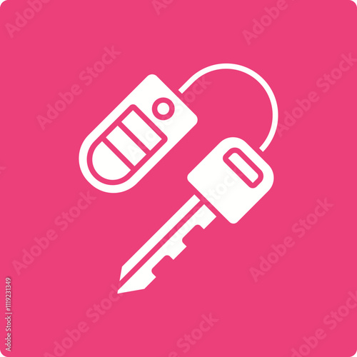 Car Key Icon