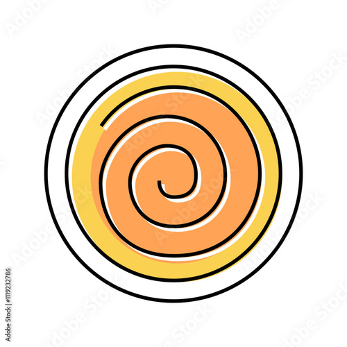 water droplet acupuncture color icon vector. water droplet acupuncture sign. isolated symbol illustration