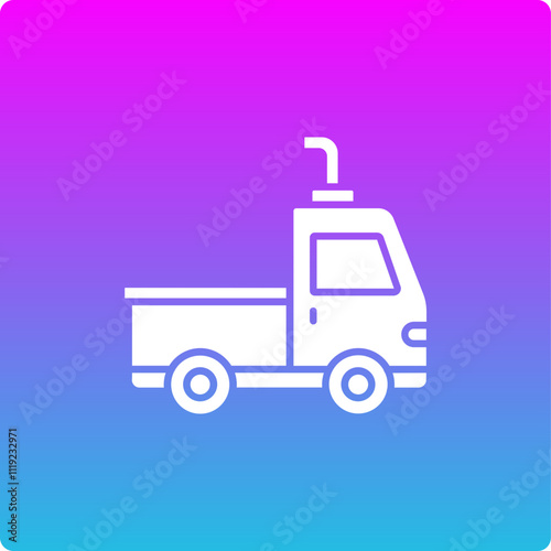 Trailer Truck Icon photo