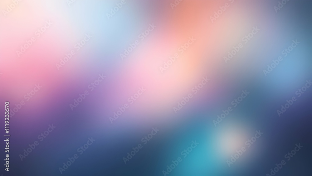 Obraz premium metallic color mix gradient blurred smooth