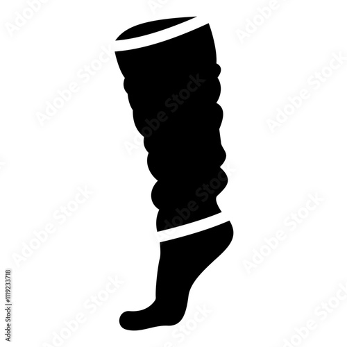 leg warmer Solid icon