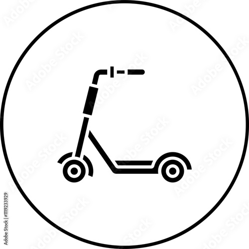 Kick Scooter Icon