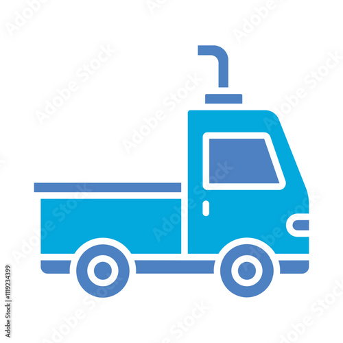 Trailer Truck Icon photo