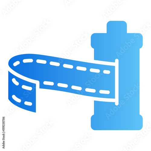 film roll Gradient icon