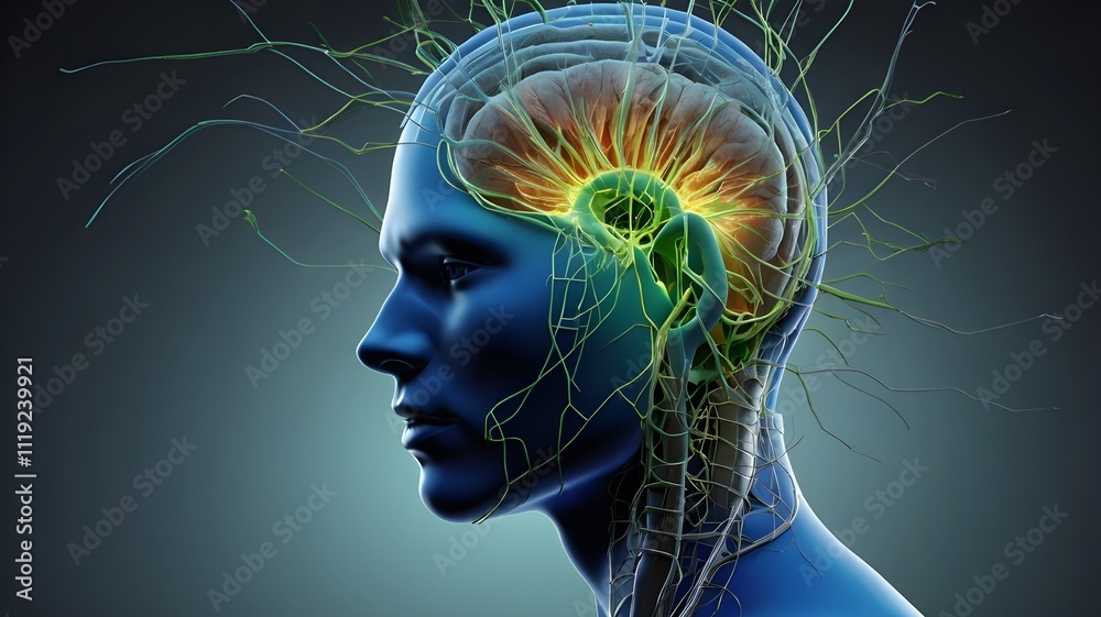 /imagine: A hyper-realistic 3D illustration of the corpus callosum with vibrant synaptic connections and vivid neural activity mapped in glowing blue and green tones --ar 3:2 --v 4 /imagine: A hyper-realistic 3D illustration of the corpus callosum with vibrant synaptic connections and vivid neural activity mapped in glowing blue and green tones --ar 3:2 --v 4