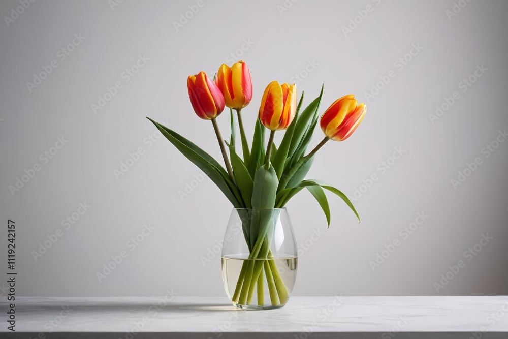 there is a vase with some flowers in it on a table there is a vase with some flowers in it on a table